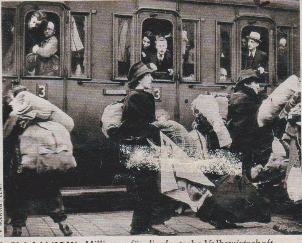 Deportation von Aron Grünberg 1941