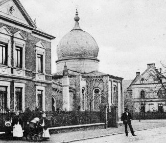 Synagoge in Rheine vor 1938